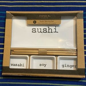 Sushi Serving Set, NIB